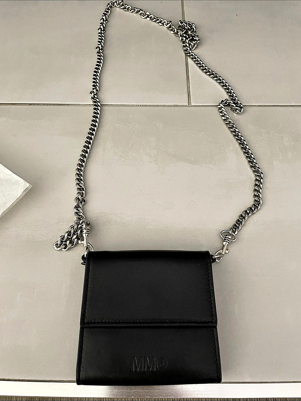 MM6 Maison Margiela Mini Crossbody Bag in Black Like New